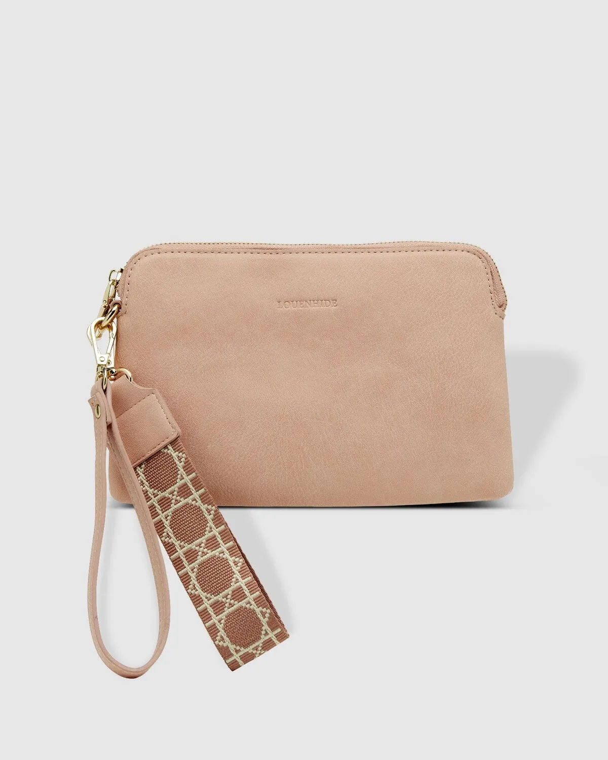 LOUENHIDE Mandy Clutch - Blush