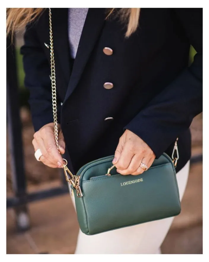 LOUENHIDE Zara Crossbody Bag - Fern Green