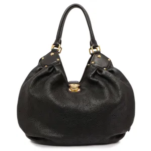 Louis Vuitton Black Monogram Mahina L