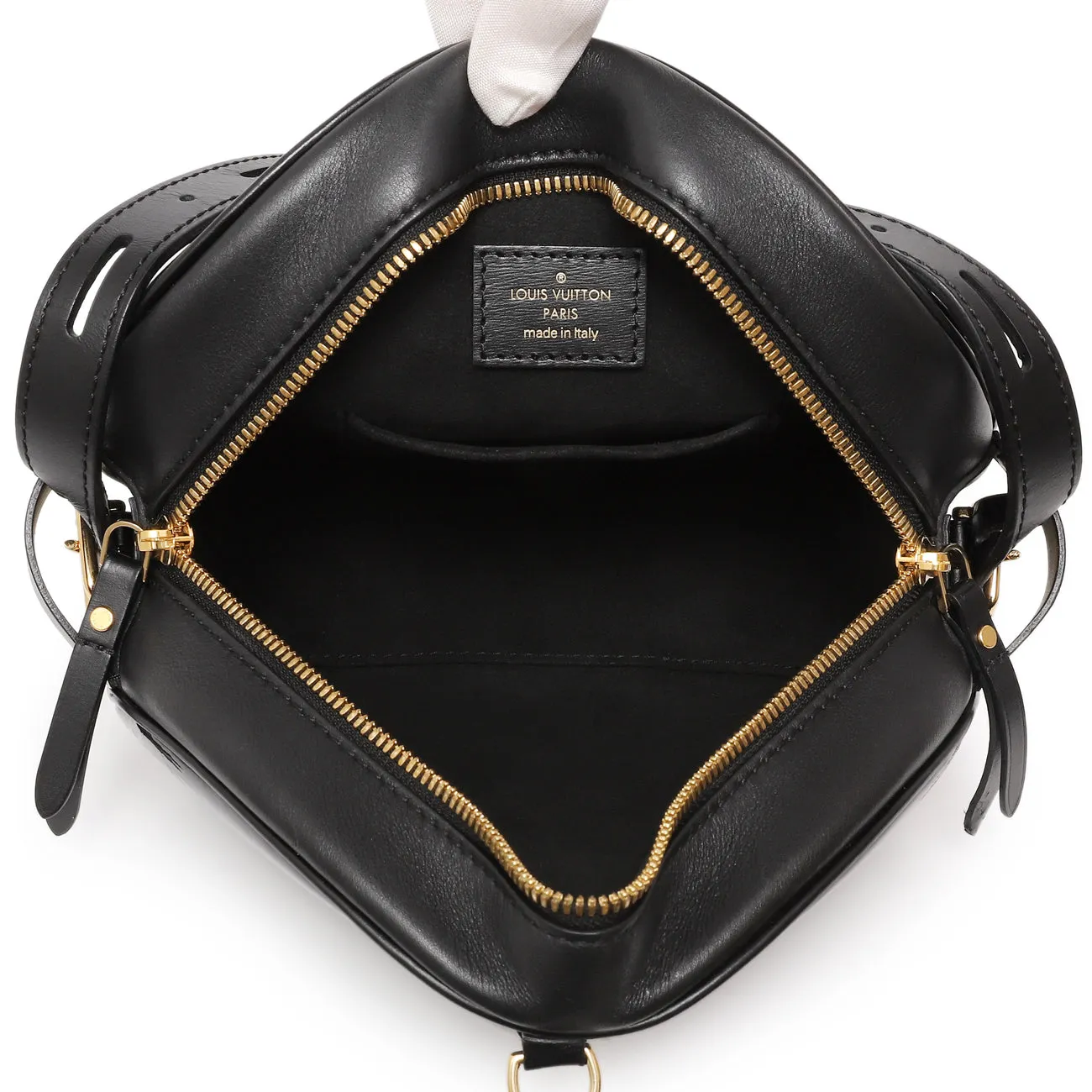 Louis Vuitton Black Vernis Boite Chapeau Souple MM