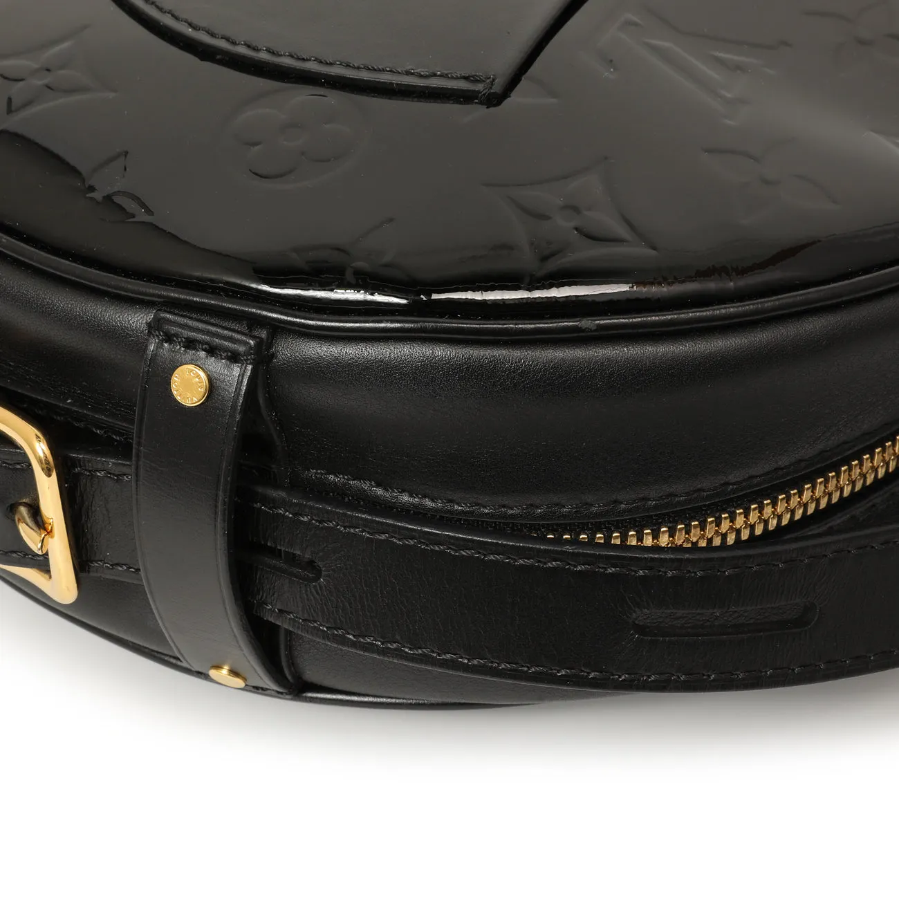 Louis Vuitton Black Vernis Boite Chapeau Souple MM