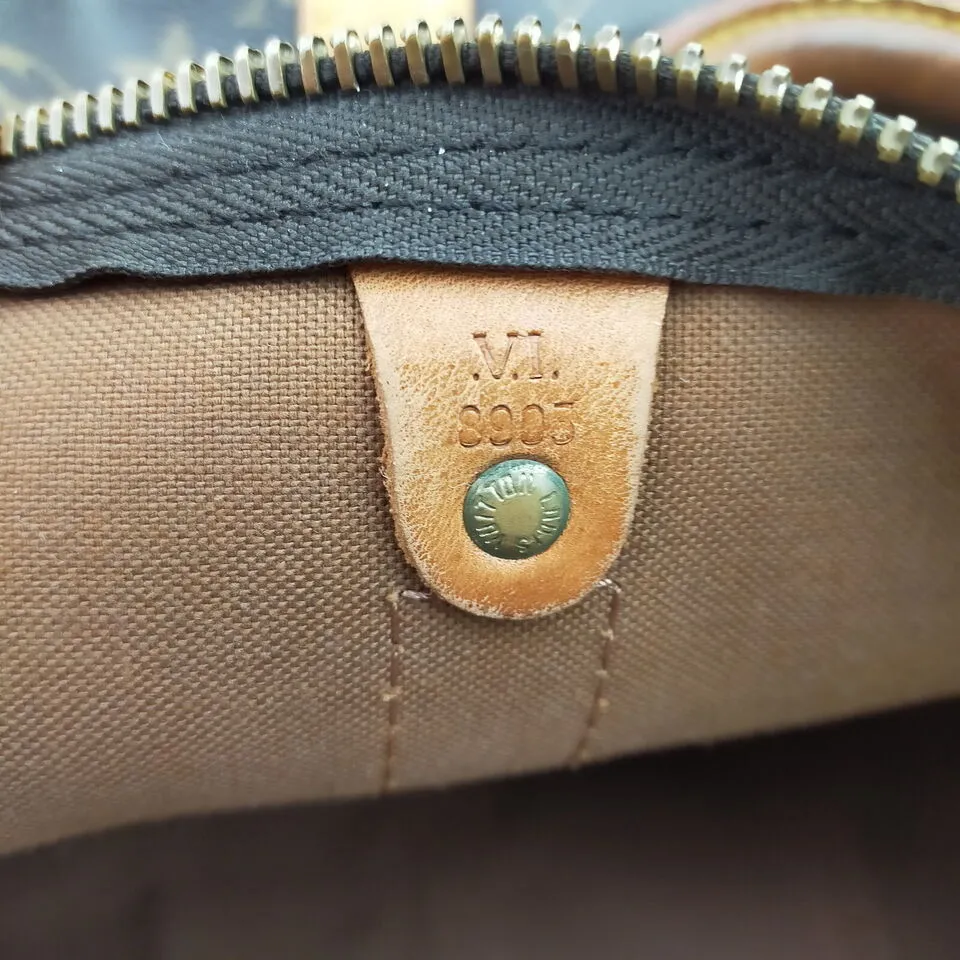 Louis Vuitton Boston Keepall Bandouliere 55 Monogram Bag #MN649