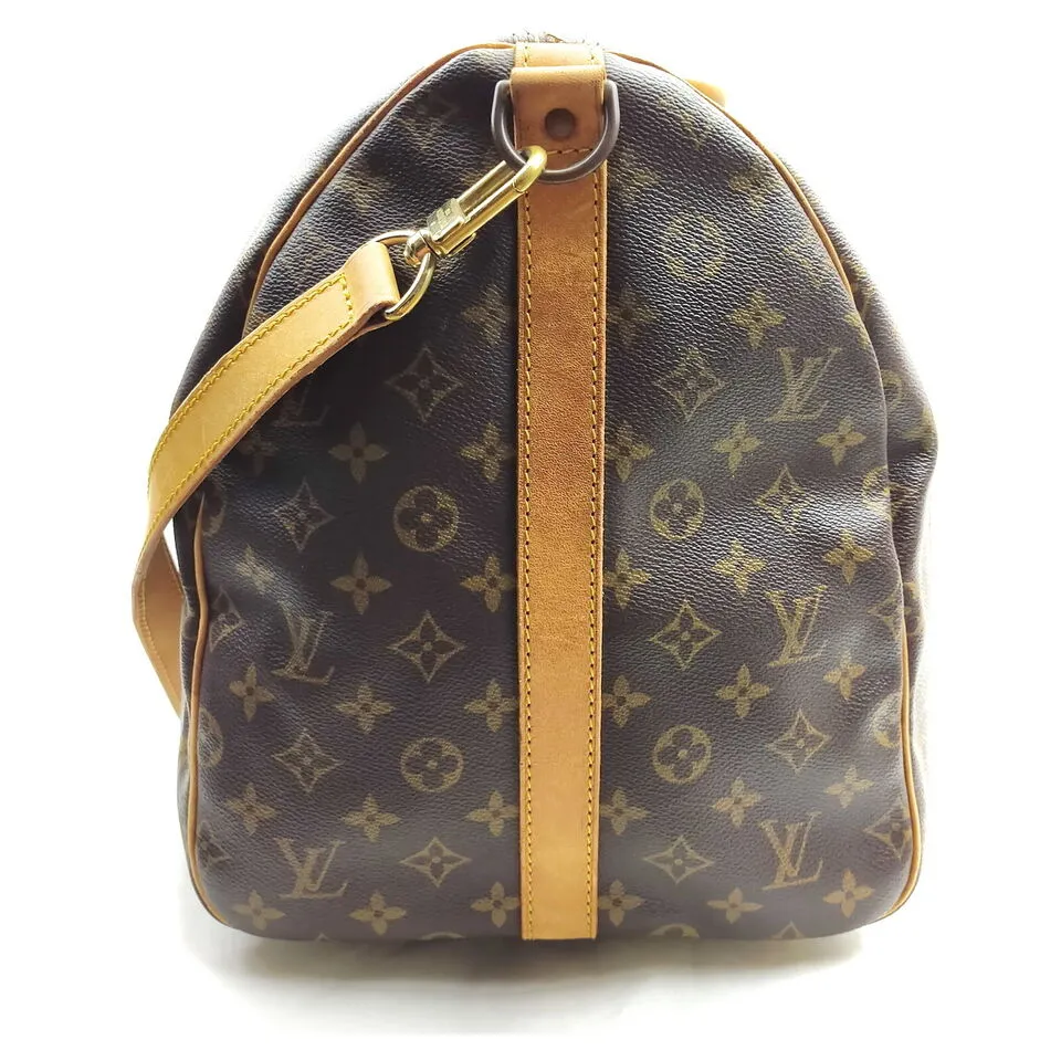 Louis Vuitton Boston Keepall Bandouliere 55 Monogram Bag #MN649