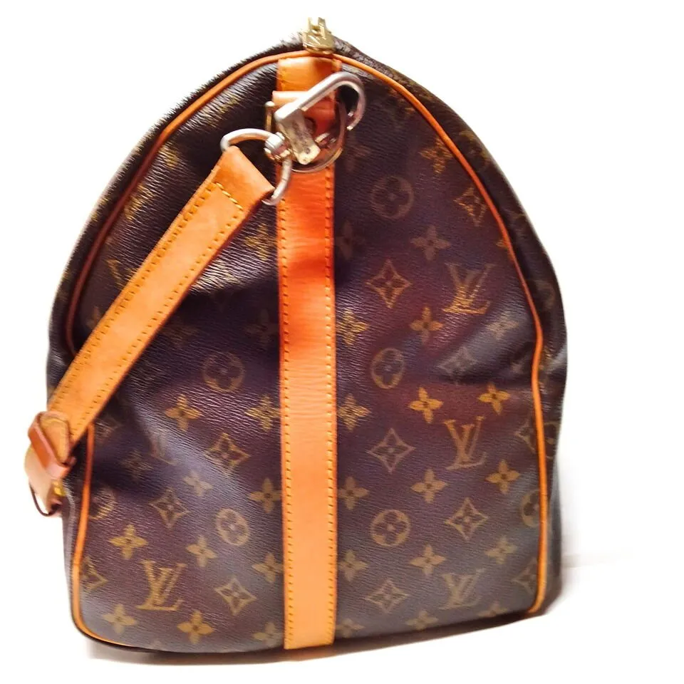 Louis Vuitton Boston Keepall Bandouliere 55 Travel Bag #MNO699