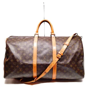 Louis Vuitton Boston Keepall Bandouliere 55 Travel Bag #MNO699