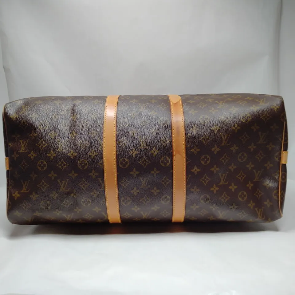 Louis Vuitton Boston Keepall Bandouliere 55 Travel Bag #MNO699