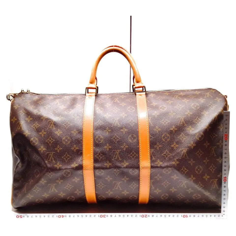 Louis Vuitton Boston Keepall Bandouliere 55 Travel Bag #MNO699