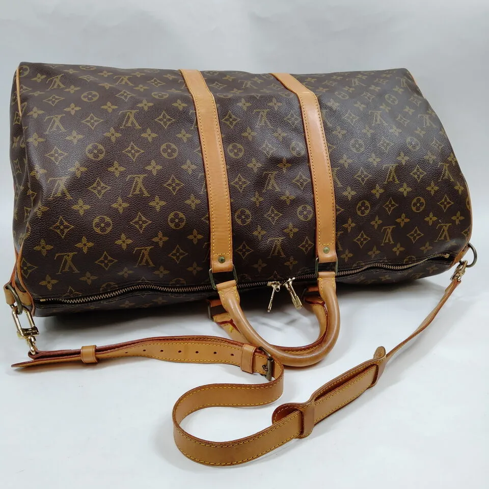 Louis Vuitton Boston Keepall Bandouliere 55 Travel Bag  #MNO749