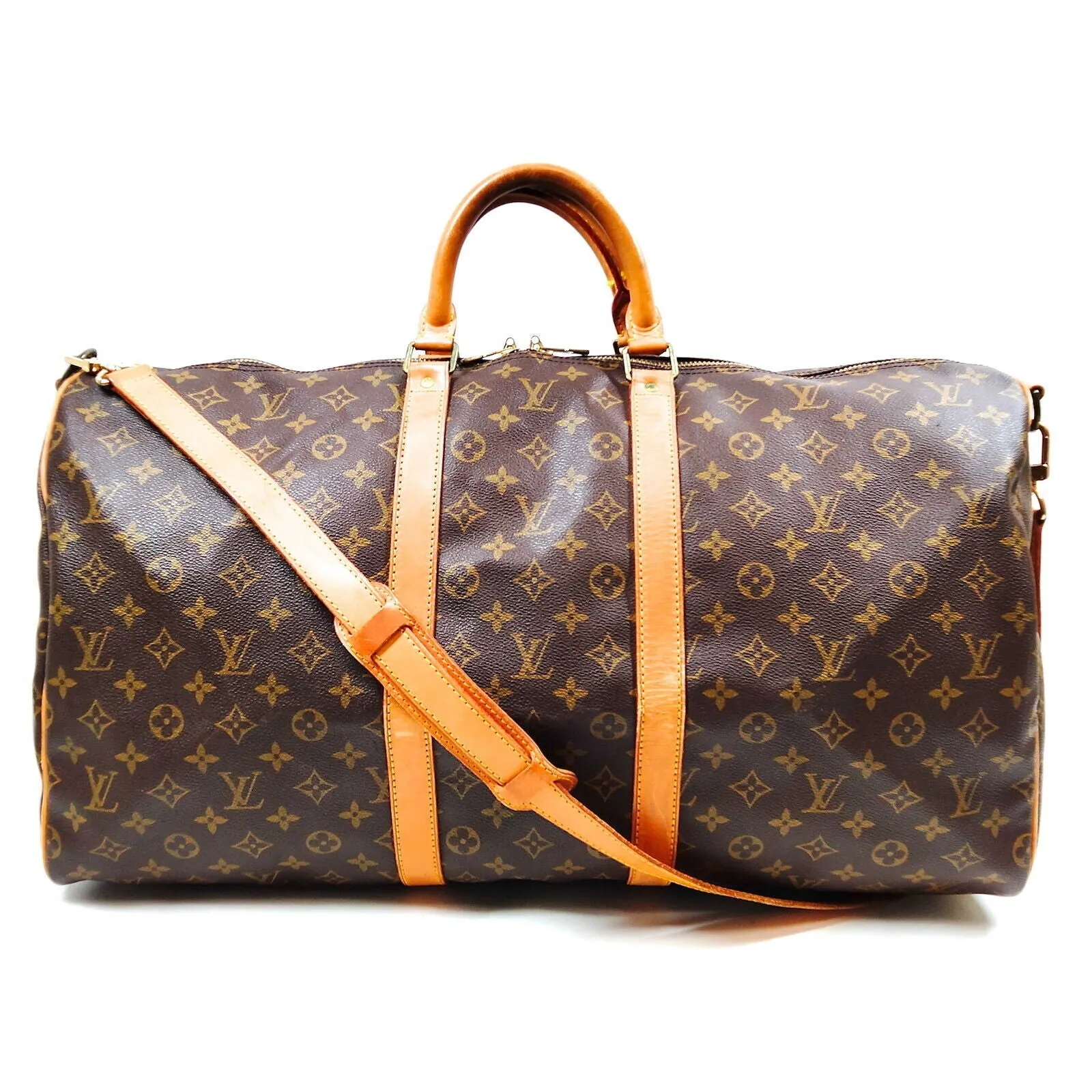Louis Vuitton Boston Keepall Bandouliere 55 Travel Bag  #MNO749