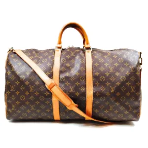Louis Vuitton Boston Keepall Bandouliere 55 Travel Bag  #MNO749