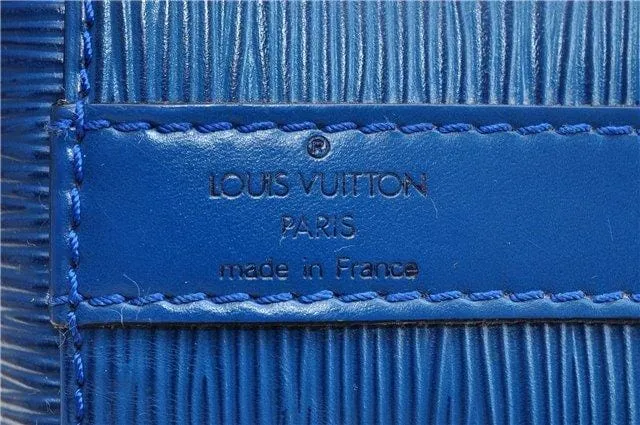 LOUIS VUITTON Epi Leather Petit Noe Blue Shoulder Bag - Sale