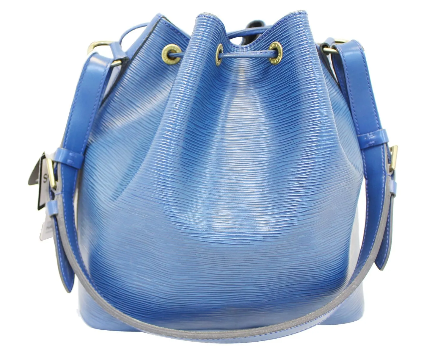 LOUIS VUITTON Epi Leather Petit Noe Blue Shoulder Bag - Sale