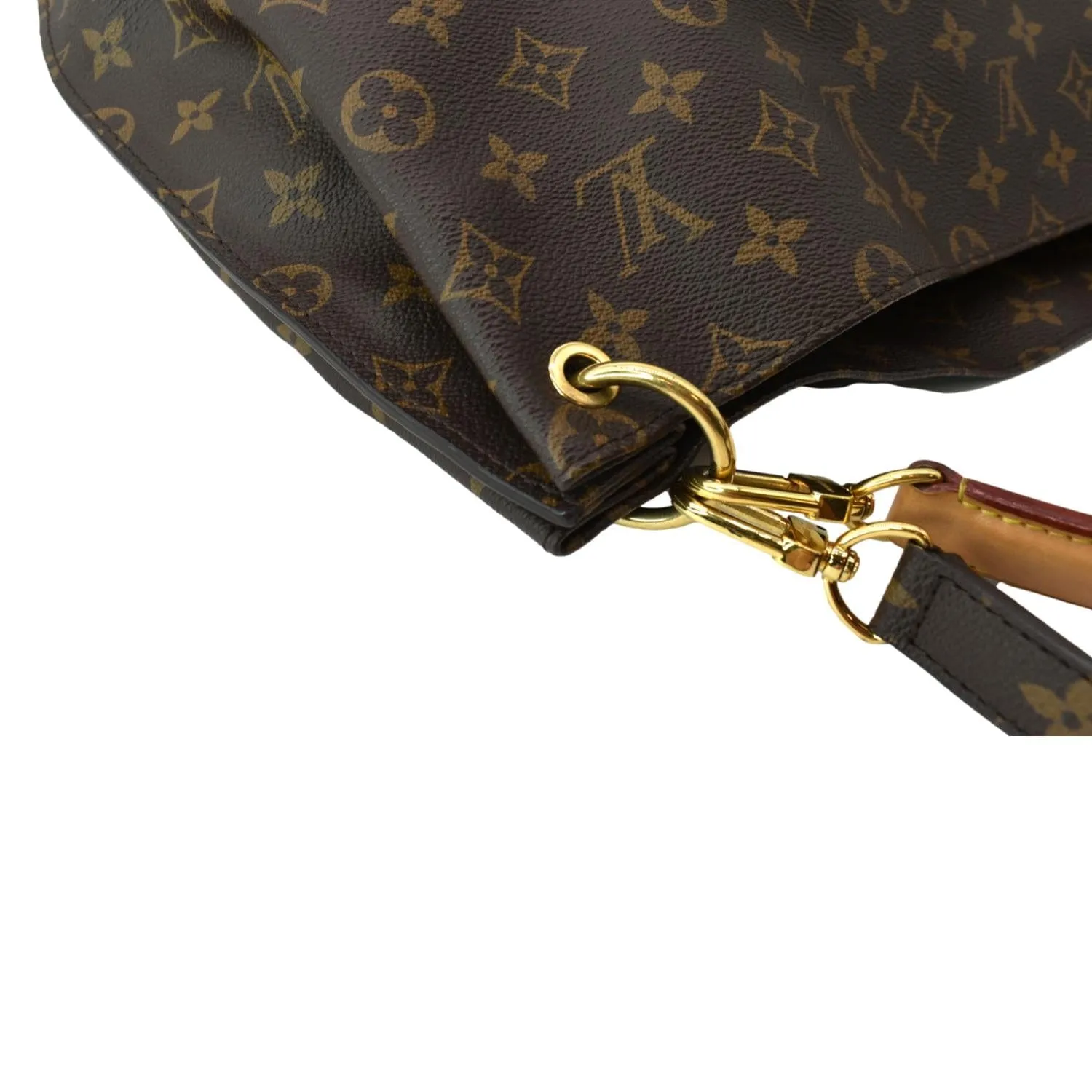 LOUIS VUITTON Metis Hobo Monogram Canvas Shoulder Bag Brown