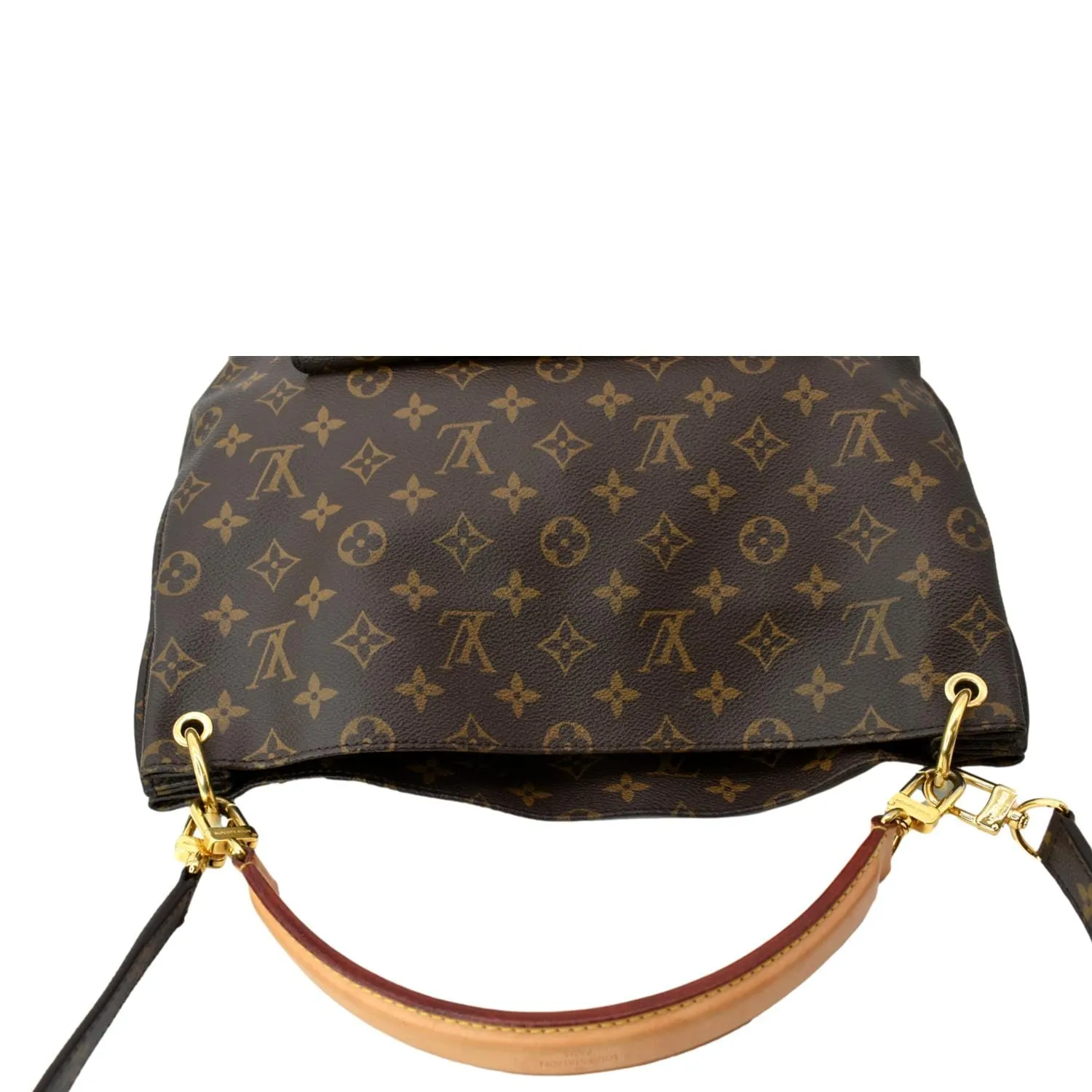 LOUIS VUITTON Metis Hobo Monogram Canvas Shoulder Bag Brown