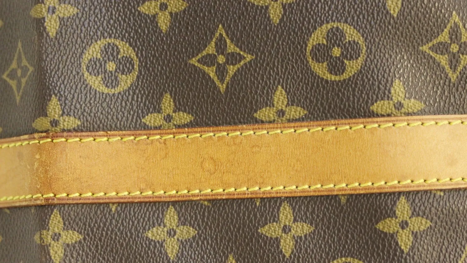 LOUIS VUITTON Monogram Canvas Brown Keepall 60 Travel Bag - Sale