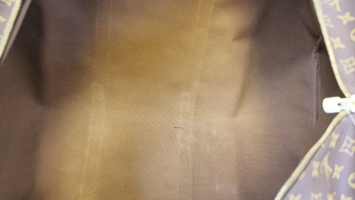 LOUIS VUITTON Monogram Canvas Brown Keepall 60 Travel Bag - Sale