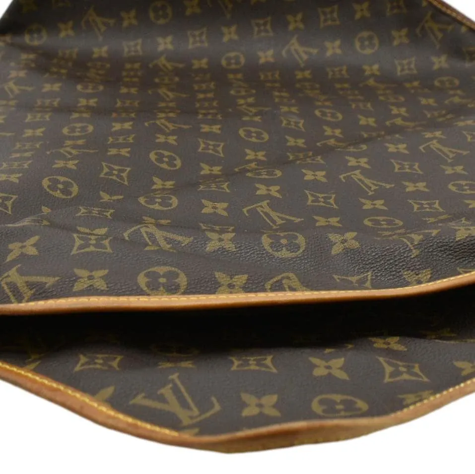 LOUIS VUITTON Monogram Canvas Garment Cover Brown