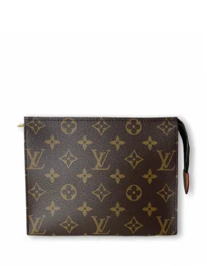 Louis Vuitton Monogram Toiletry Pouch 19 Bag w/ Receipt