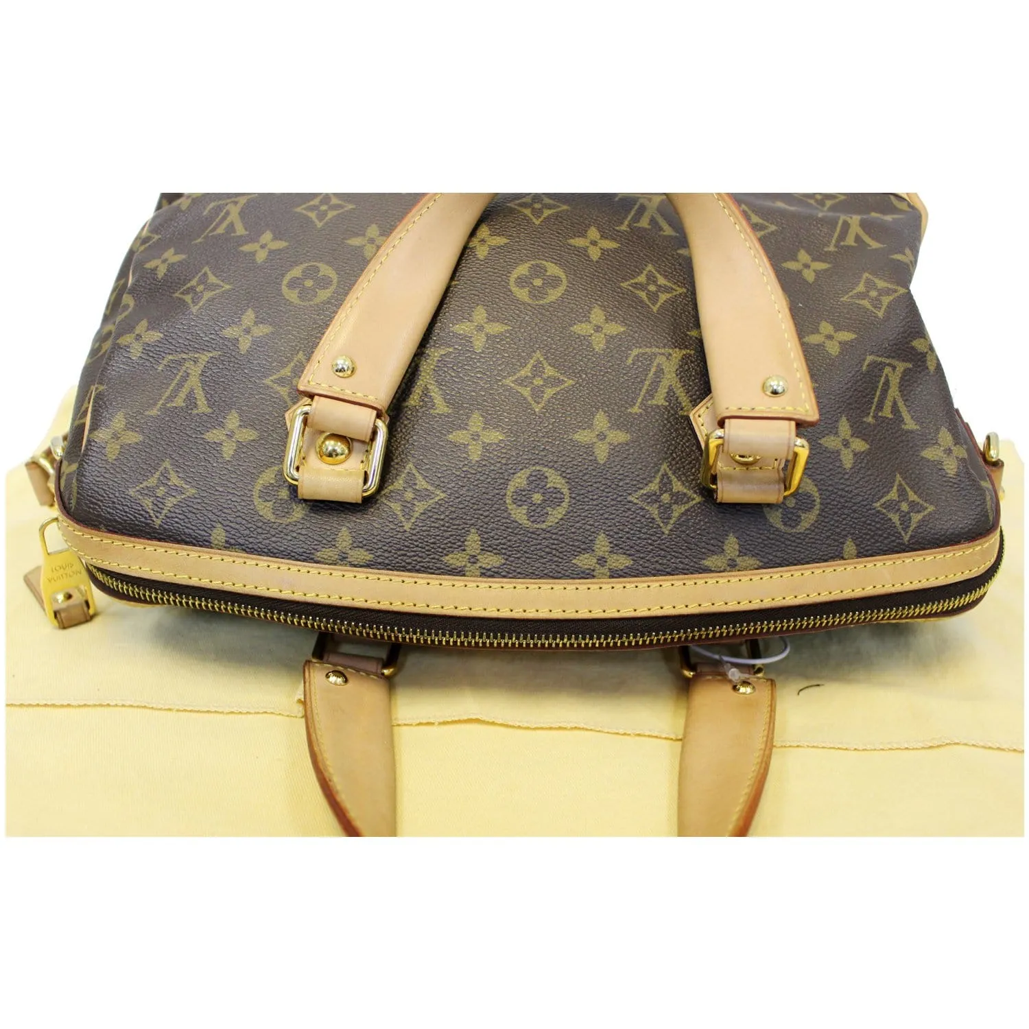 LOUIS VUITTON Retiro PM Monogram Canvas Shoulder Bag Brown