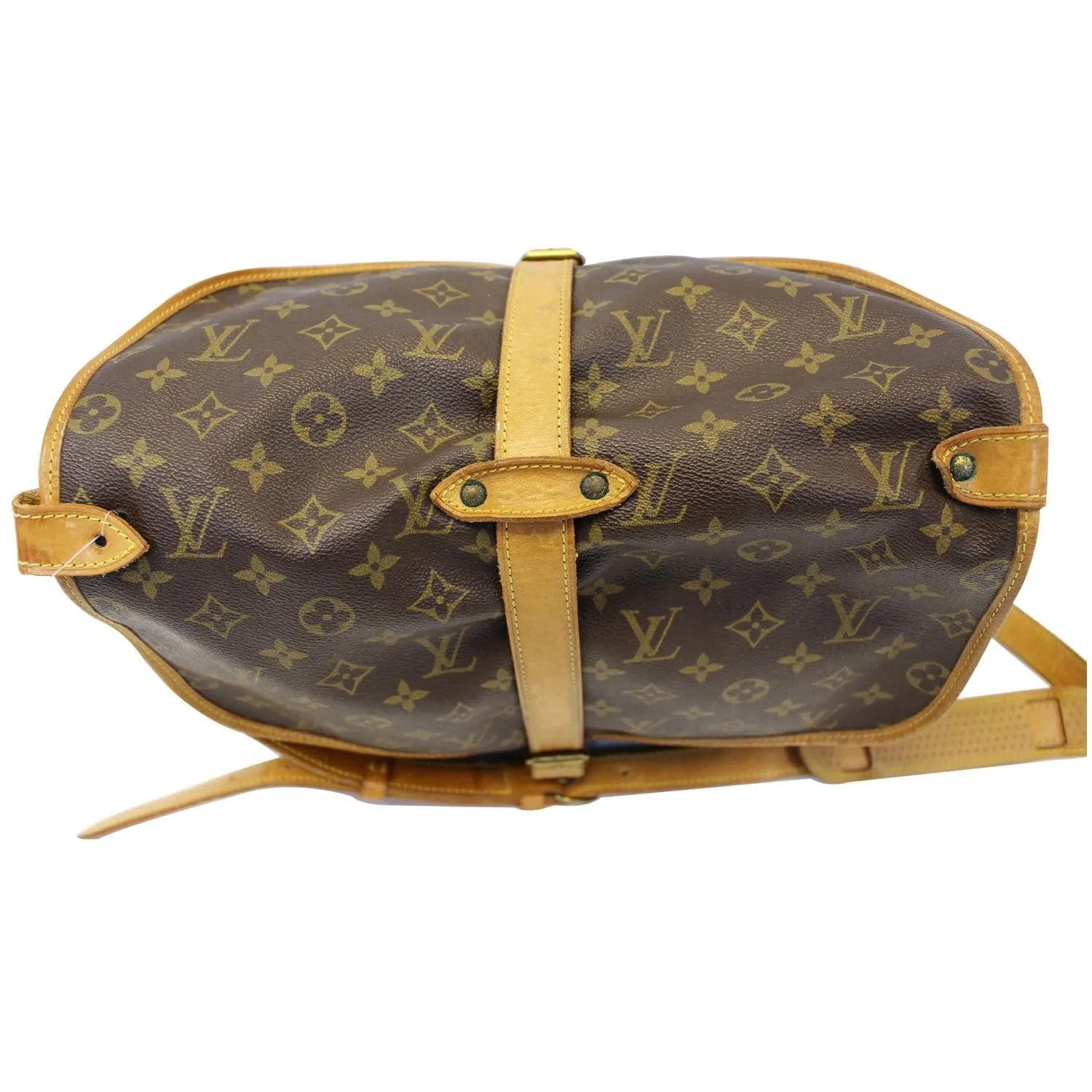 LOUIS VUITTON Saumur 35 Monogram Canvas Shoulder Bag