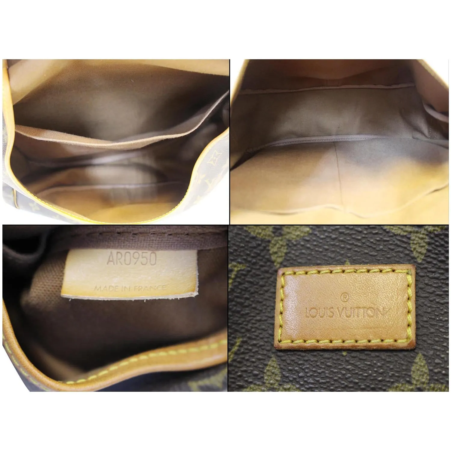 LOUIS VUITTON Saumur 35 Monogram Canvas Shoulder Bag