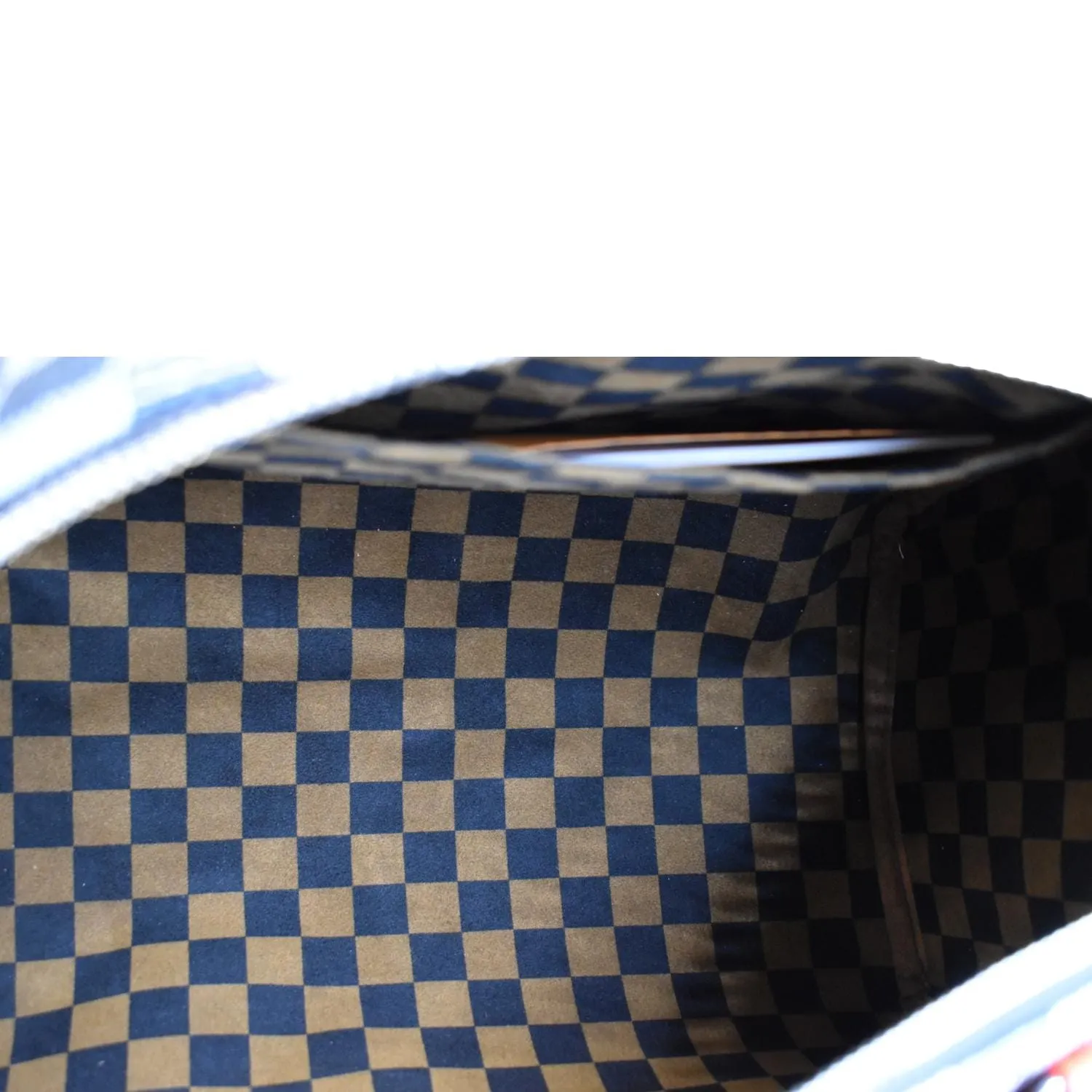 LOUIS VUITTON Speedy 30 Bandouliere Damier Shoulder Bag Black White