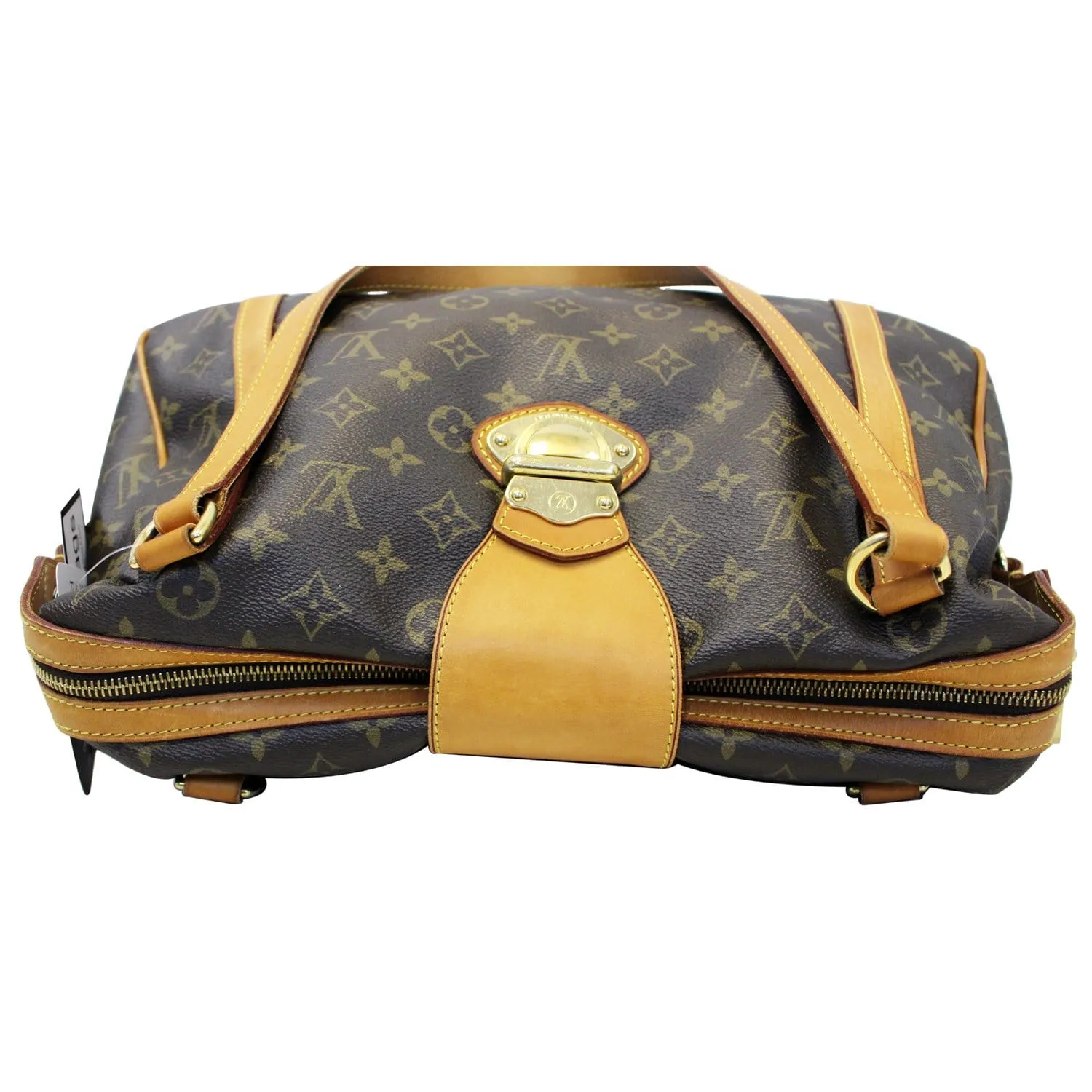 LOUIS VUITTON Stresa PM Monogram Shoulder Bag Brown
