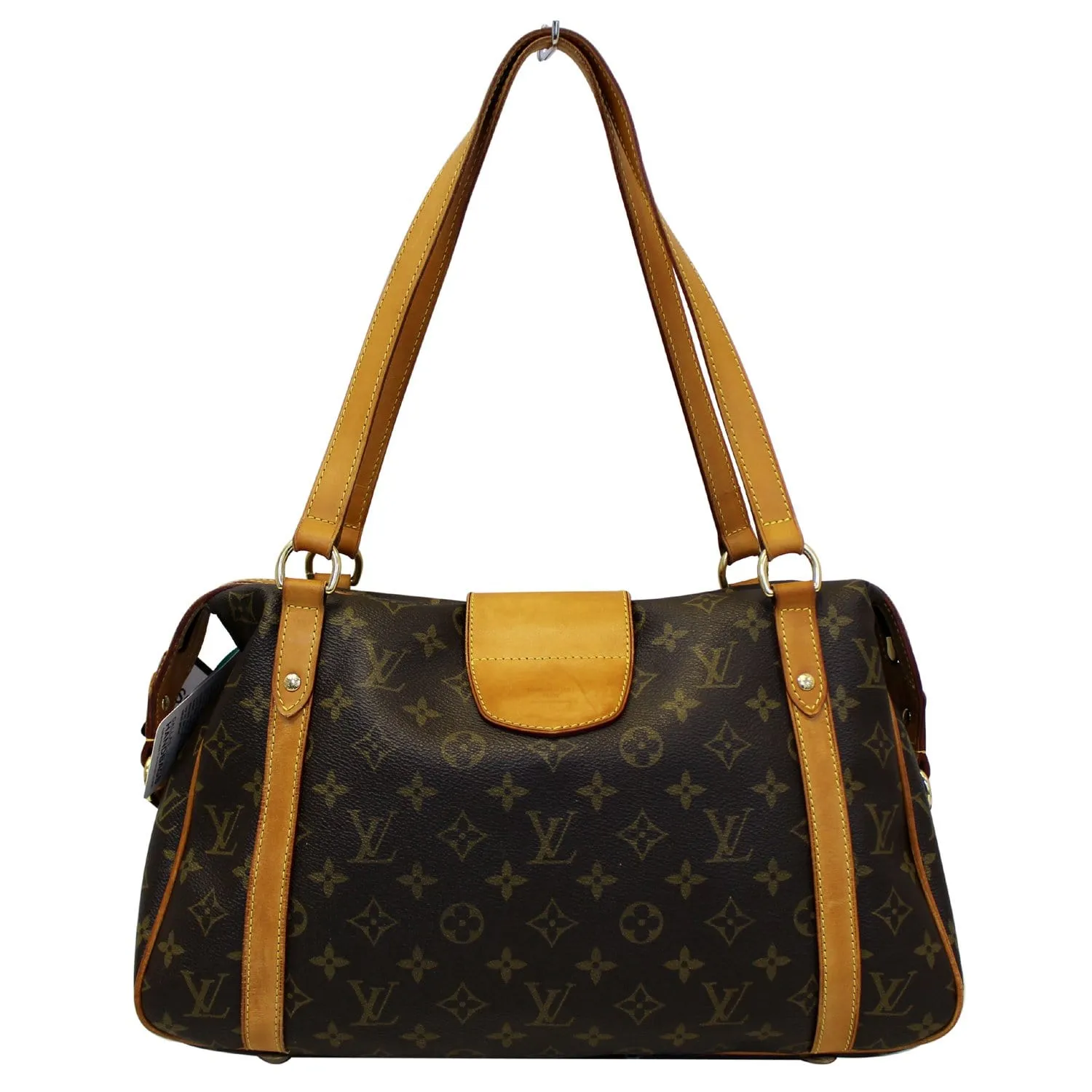 LOUIS VUITTON Stresa PM Monogram Shoulder Bag Brown