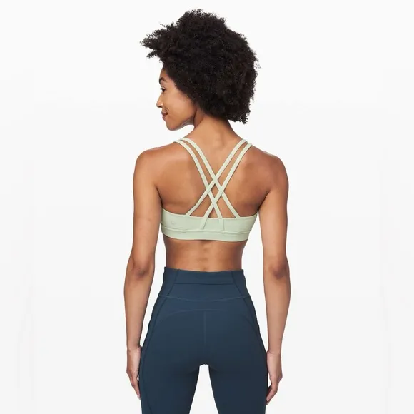 Lululemon Energy Bra in Arctic Mint