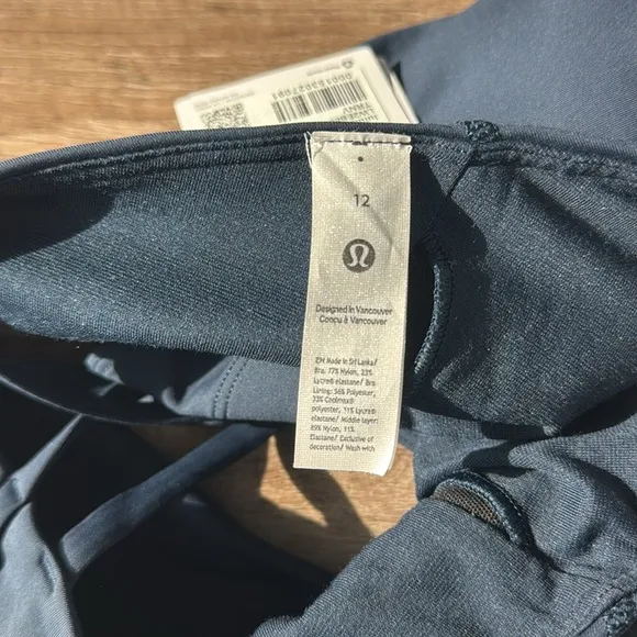 Lululemon Energy Longline Bra *Medium Support, B–D CupsTrue Navy
