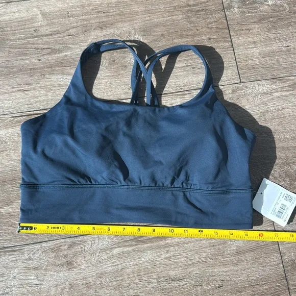 Lululemon Energy Longline Bra *Medium Support, B–D CupsTrue Navy