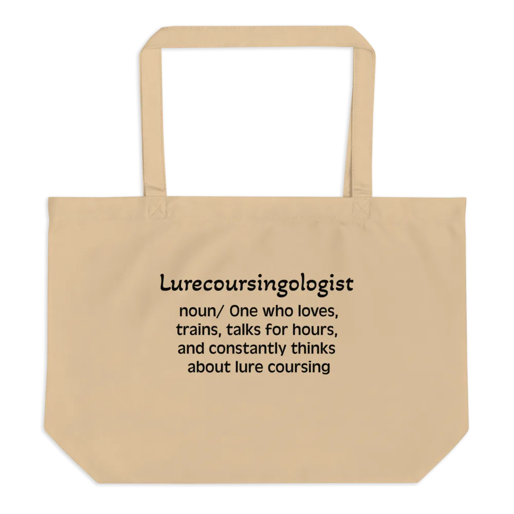 Lure Coursing "Lurecoursingologist" Tote/Shopping Bags