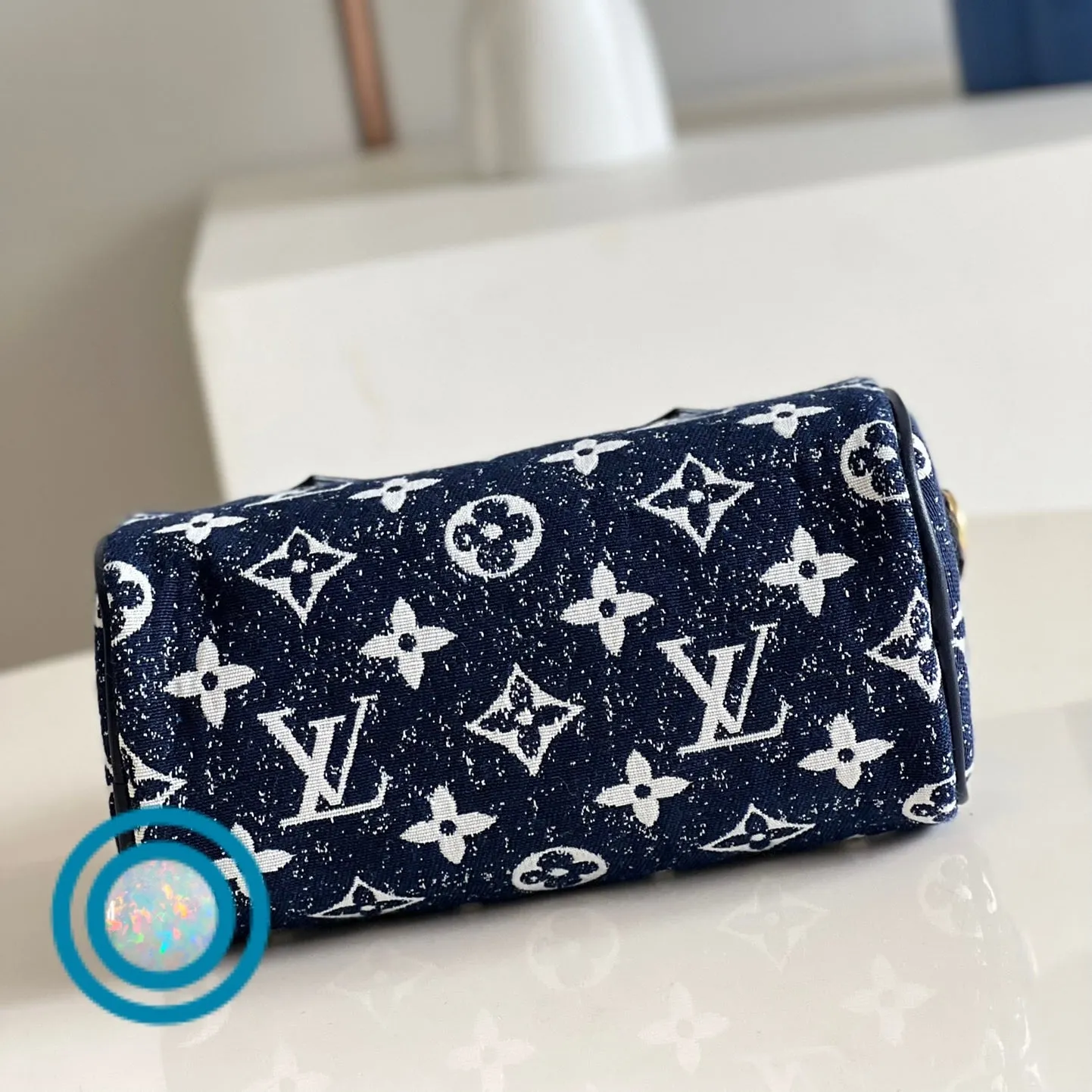 LV Baby Speedy Bag - Denim