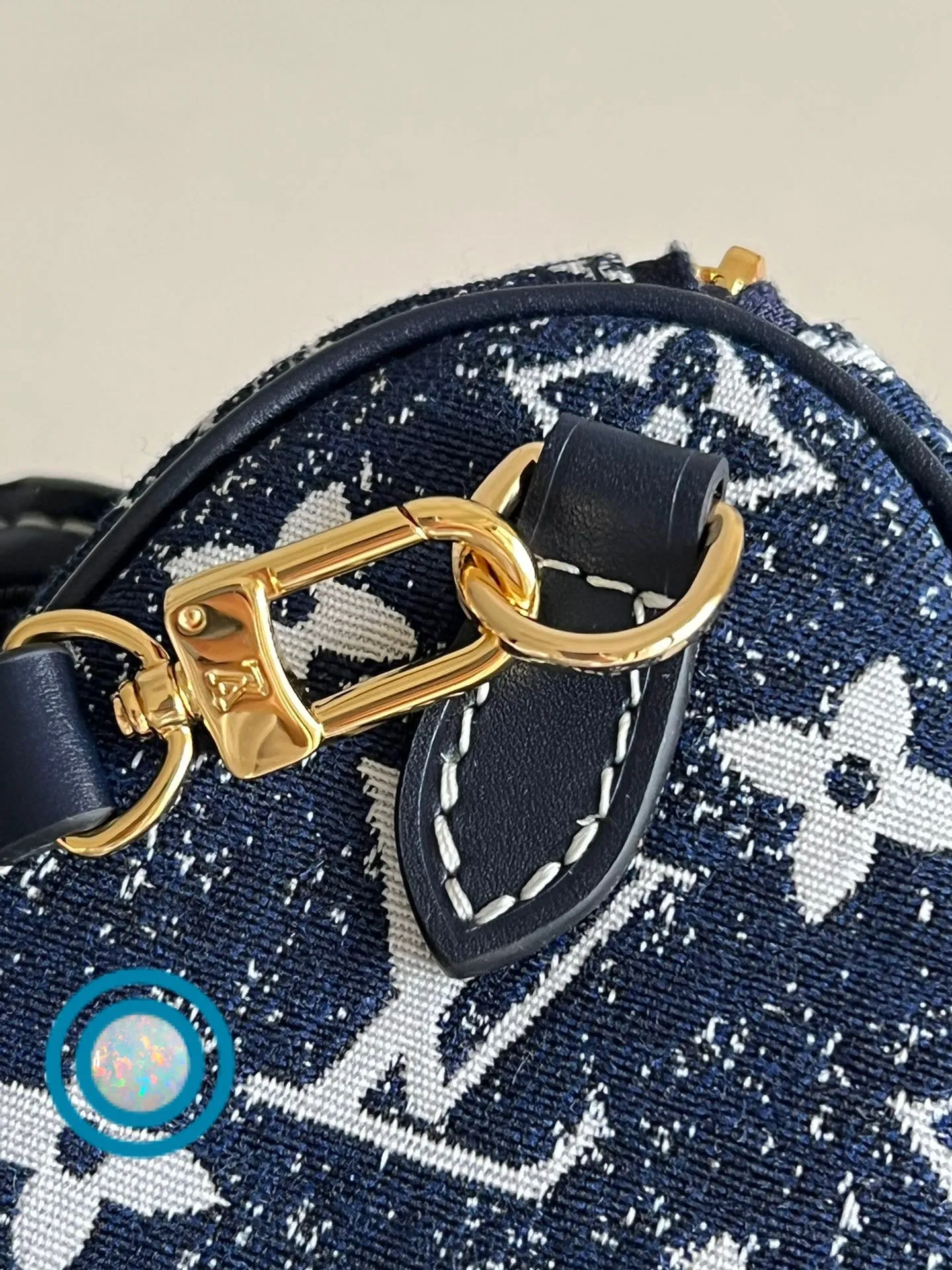 LV Baby Speedy Bag - Denim