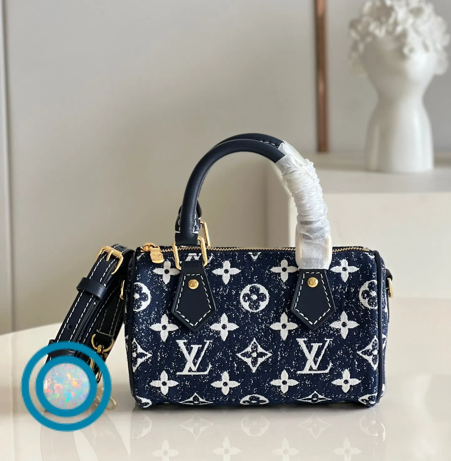 LV Baby Speedy Bag - Denim