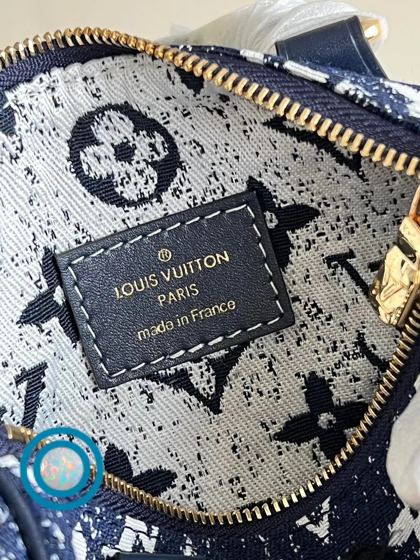 LV Baby Speedy Bag - Denim