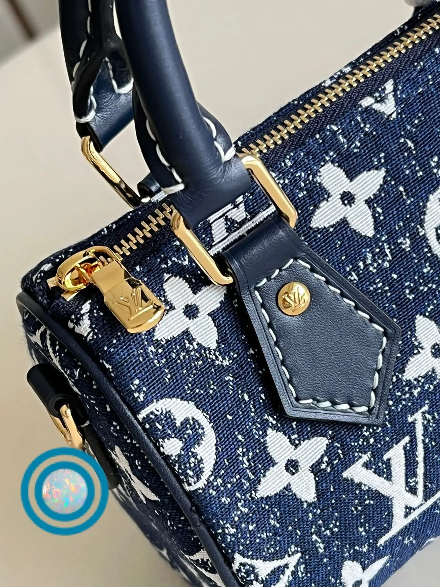 LV Baby Speedy Bag - Denim