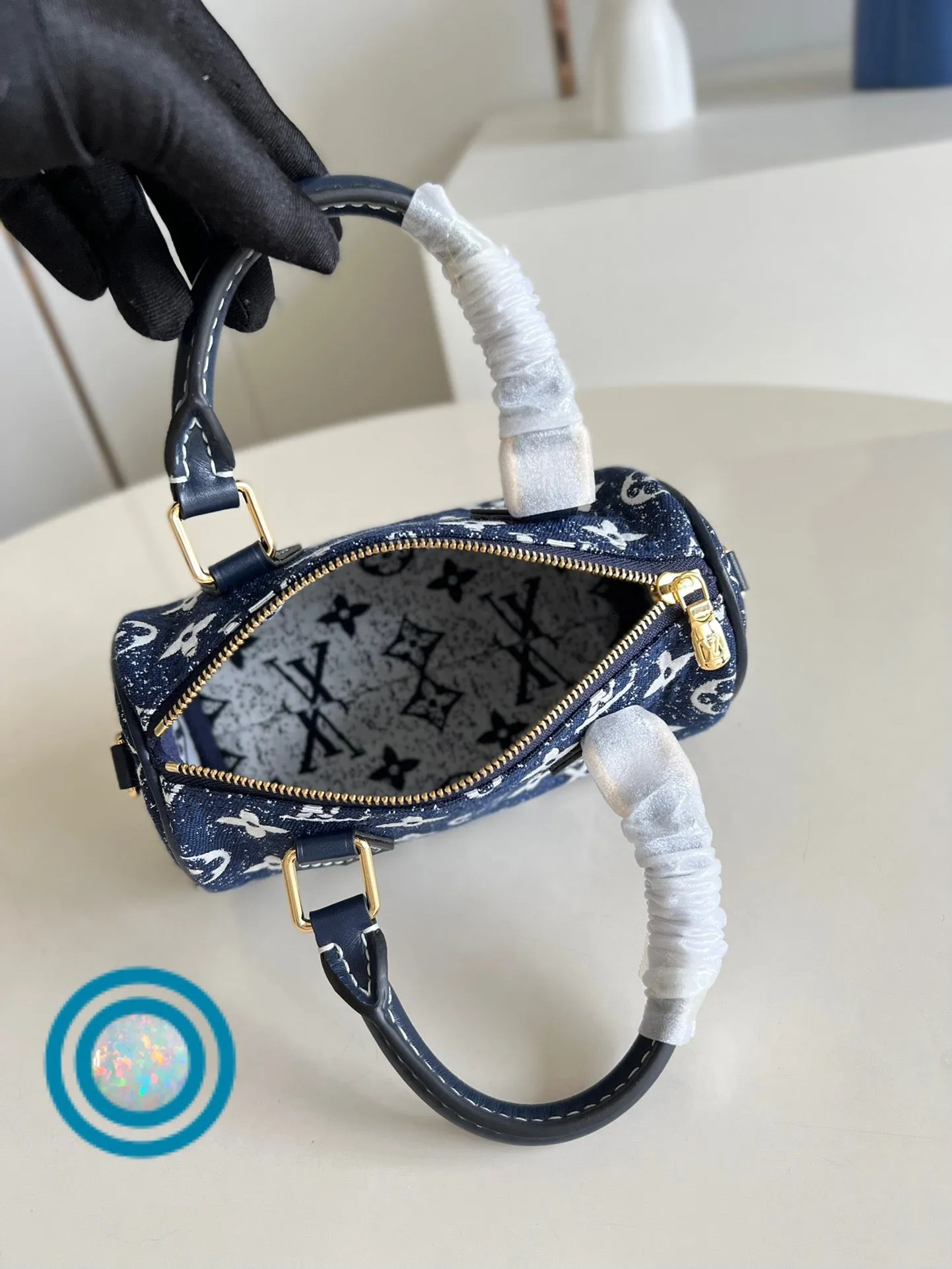 LV Baby Speedy Bag - Denim