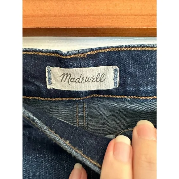 Madewell 10&quot; High Rise Skinny 37 Plus