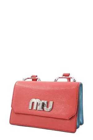 Madras Logo Crossbody Corallo