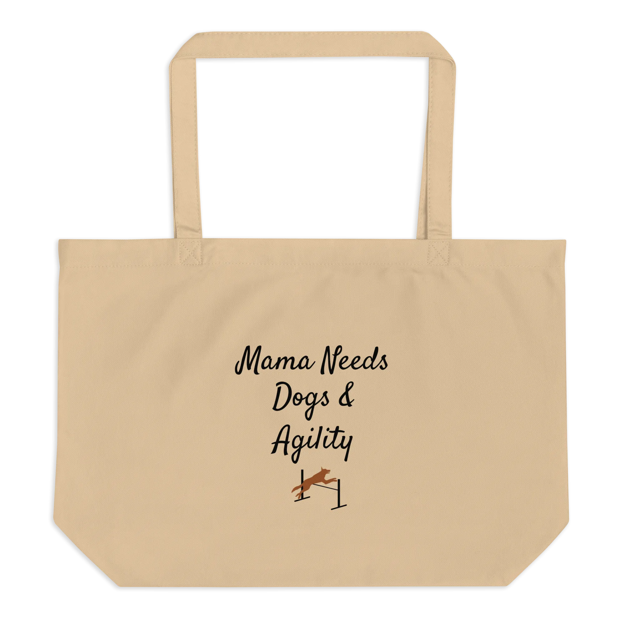 Mama Needs Dogs & Agility X-Large Tote/ Shopping Bags