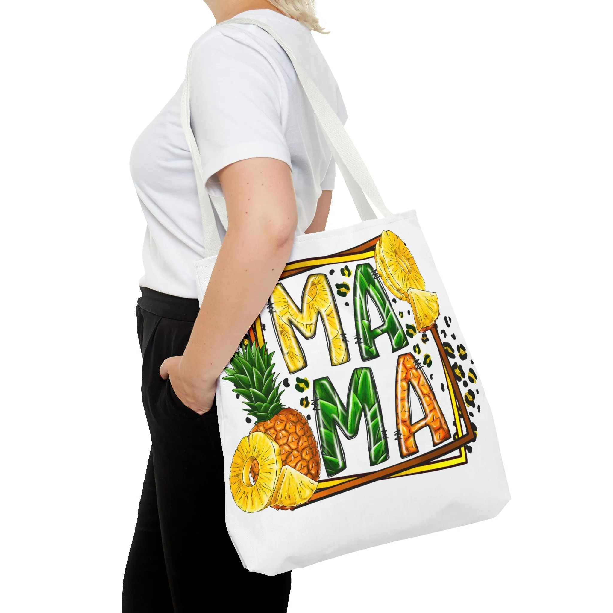 Mama Pineapple Tote Bag