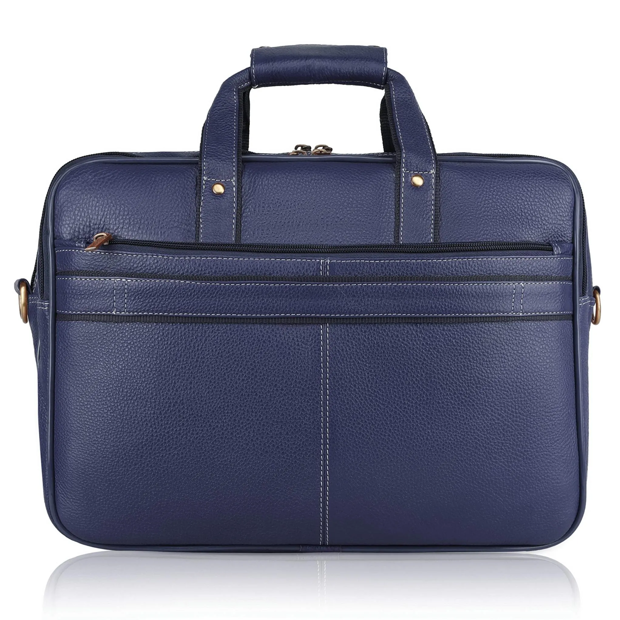 MANCHESTER Leather Laptop Messenger Bag for Men