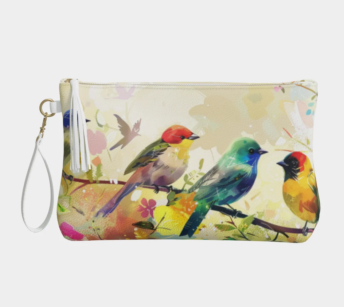 Many Birds 1 VL Makeup Bag