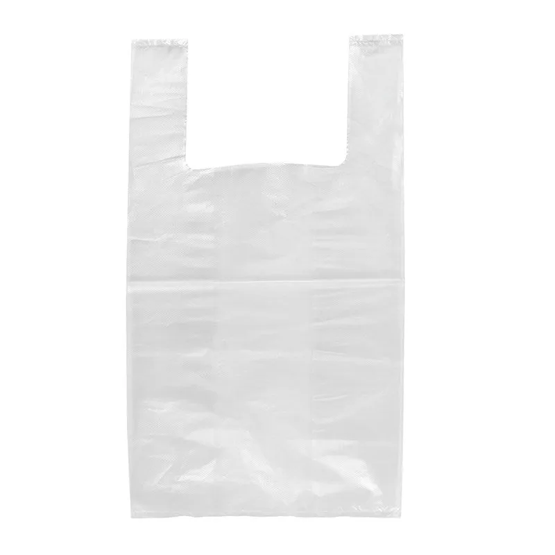 Medium White Reusable Singlet Bags