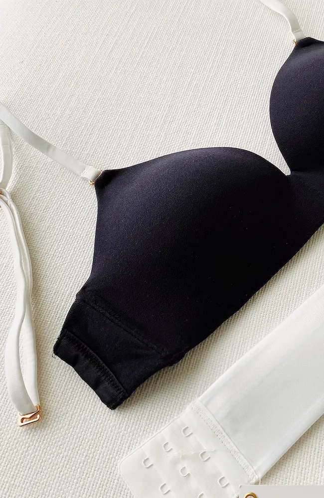 Miami White Silky Back Band
