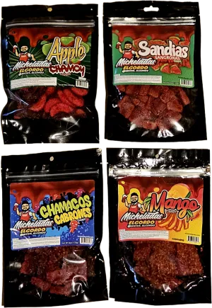 MICHELADAS CHAMOY 4 PACK SAMPLER GIFT SET
