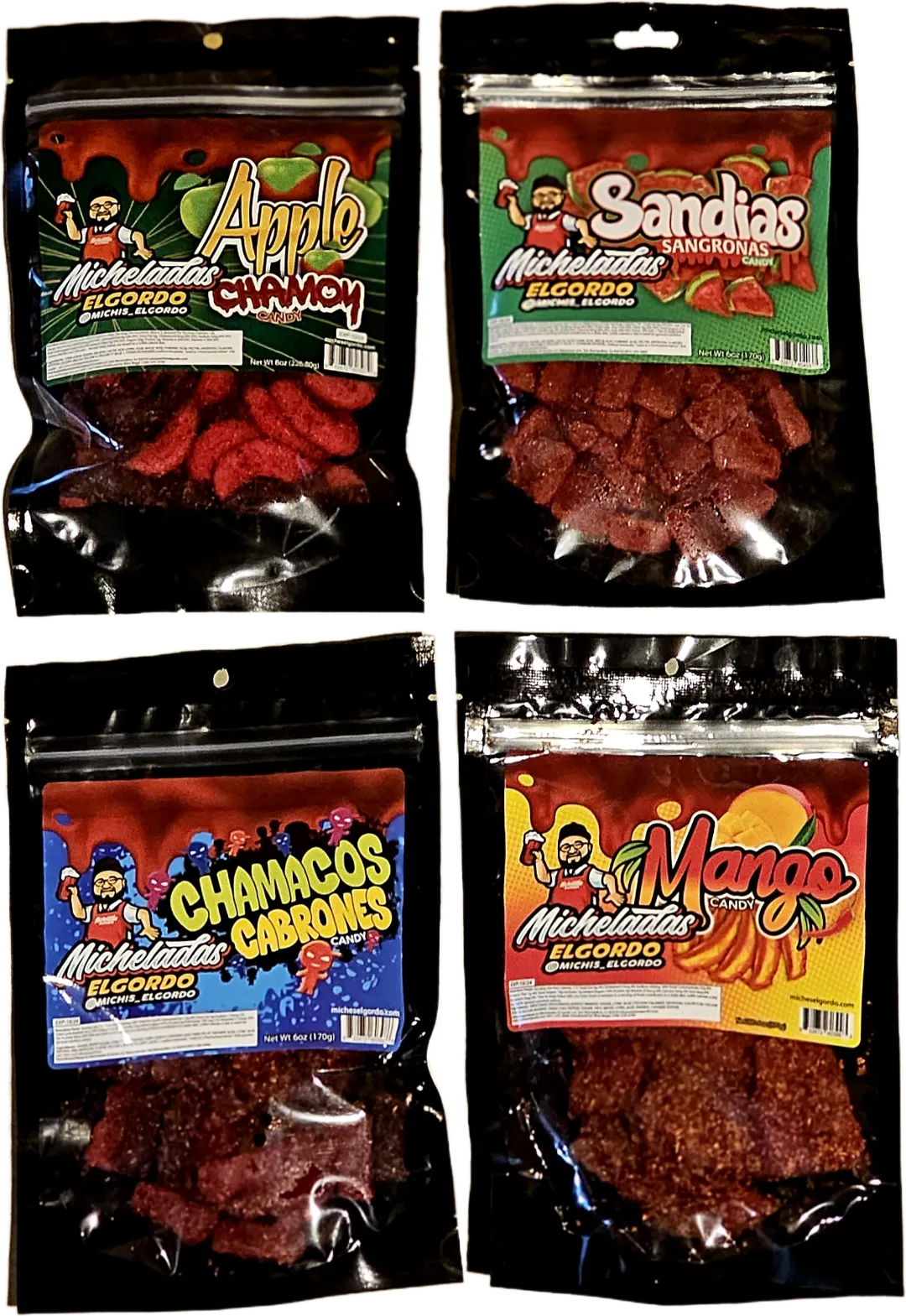 MICHELADAS CHAMOY 4 PACK SAMPLER GIFT SET