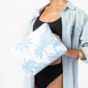 MID POUCH SUN PALM BY SAMUDRA - HORIZON