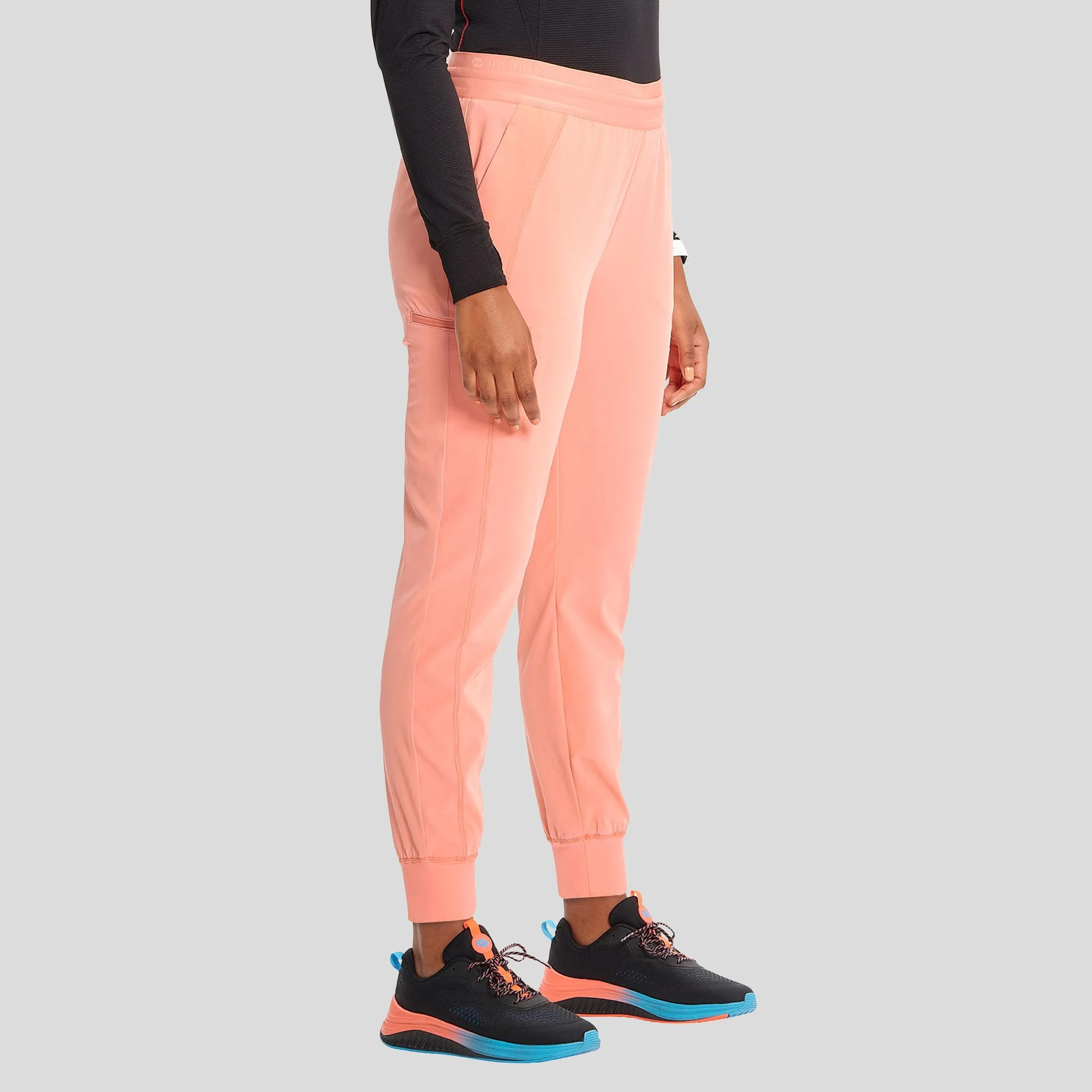 Mid Rise Jogger | Electric Coral